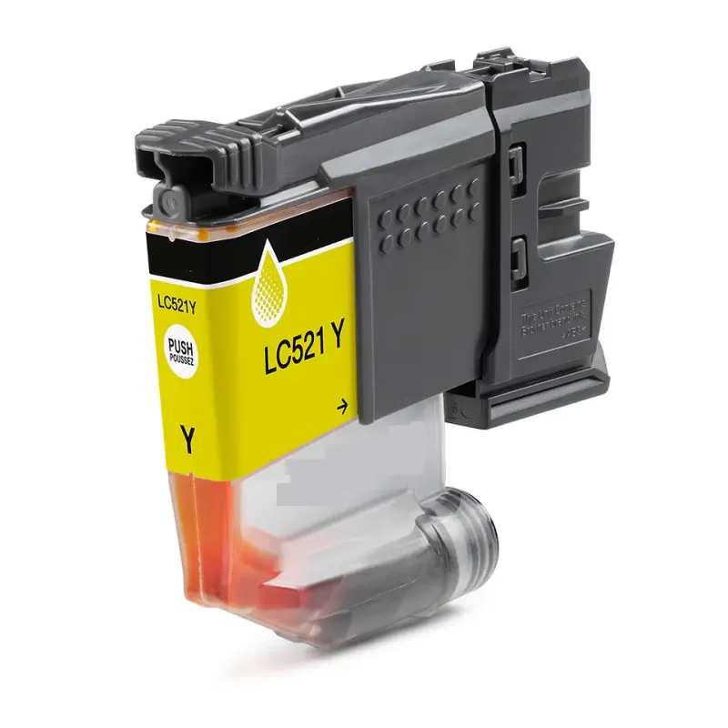 Brother LC521 Amarelo  Generico