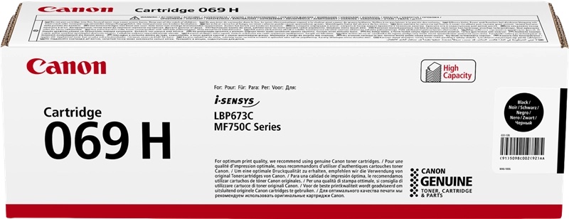 Canon 069H Preto - 5098C002