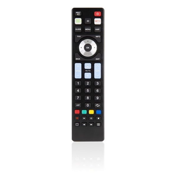 Controle remoto Ewent Smart TV - TVs LG, Samsung, Sony, Panasonic, Philips - Preto