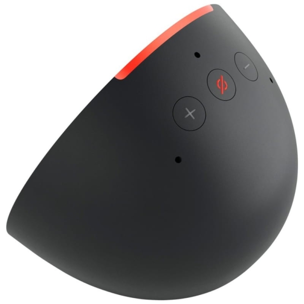 Coluna inteligente Bluetooth Amazon Echo Pop 1ª geração com Wi-Fi - Compatibilidade com casa inteligente - Alexa integrada - Controlo de voz mãos-livres - Coluna de 49,5 mm - Preto