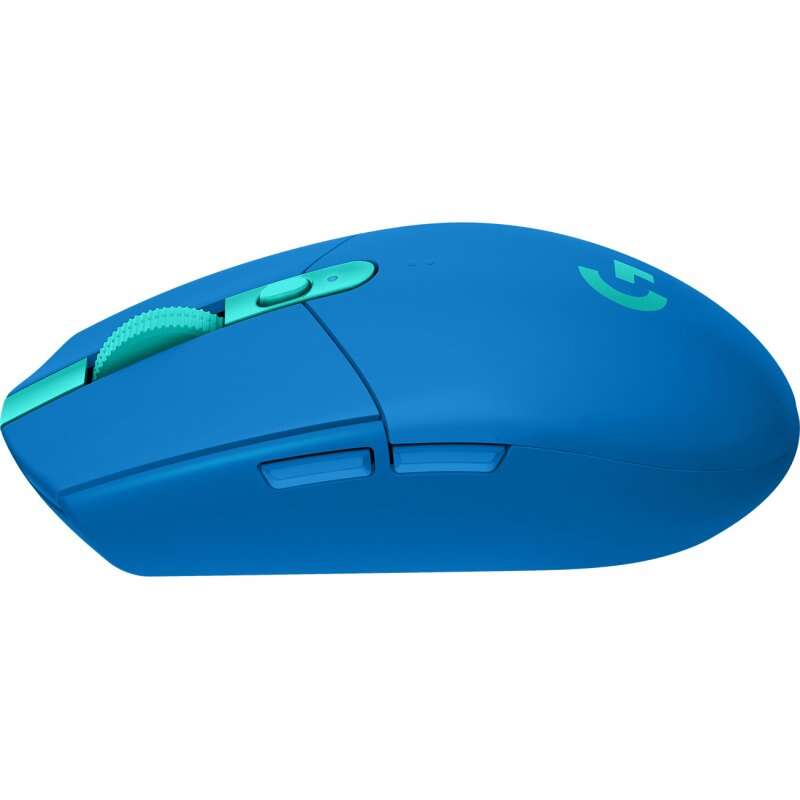 Rato USB sem fios Logitech G305 Lightspeed 12000 dpi - 5 botões programáveis ​​​​- Utilização por destros - Azul