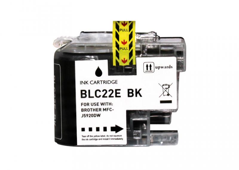 Brother Lc22ebk		Preto  Compativel 	