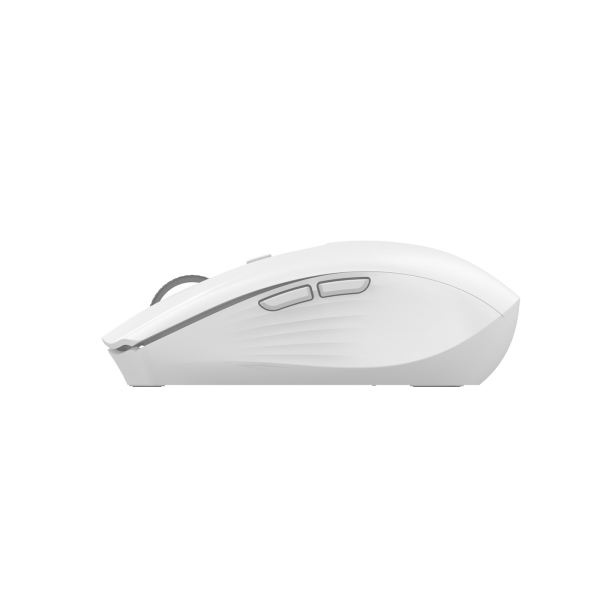 Rato sem fios para jogos Coolbox W01 1600 dpi - 6 botões - Iluminação RGB - Branco