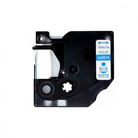 Dymo 45014 Azul/blanco Fita Rotuladora Generica 