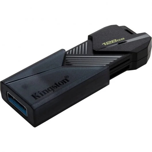 Pendrive Kingston DataTraveler Exodia Onyx 128 GB - USB 3.2 Gen 1 - Clip para Porta-Chaves - Preto (Pendrive)