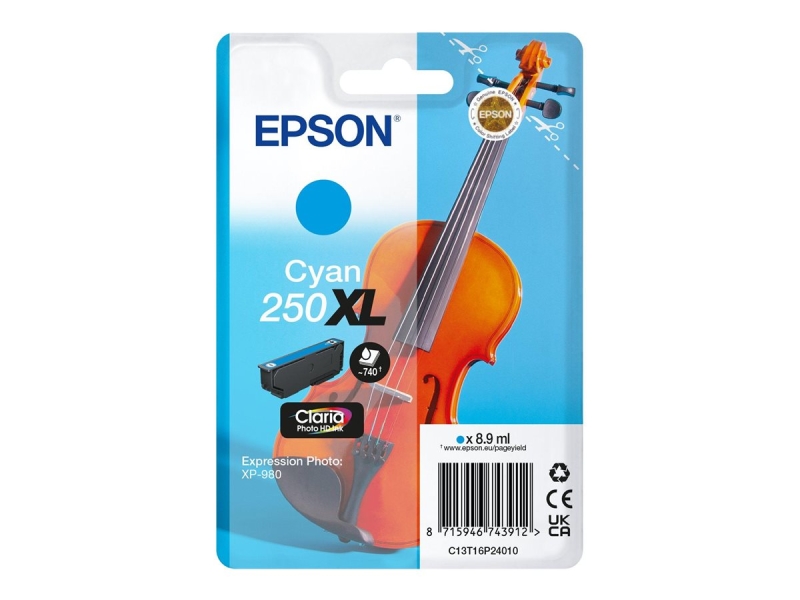 Epson 250XL Azul  - C13T16P24010