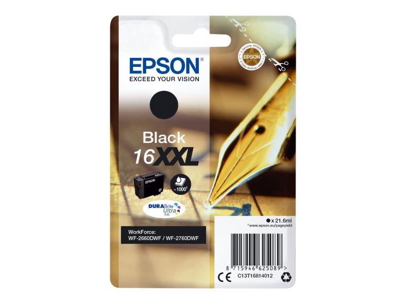 Epson T16814010	Preto - 16xxl