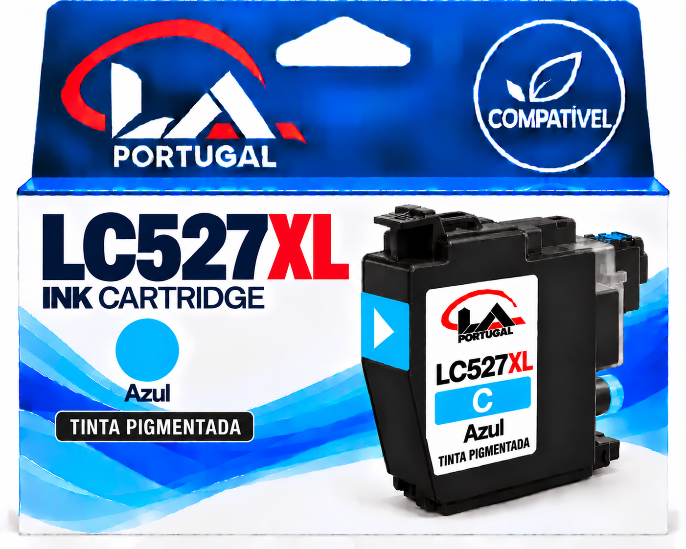 BROTHER LC527XL- AZUL COMPATIVEL