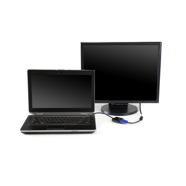 Conversor HDMI para VGA Ewent EW9864 com Áudio - Resolução Máxima 1920 x 1200 - Preto