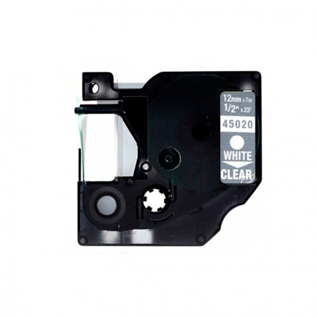 Dymo 45020 Blanco/transparente Fita Rotuladora Generica 