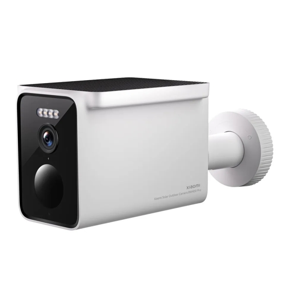 Xiaomi Solar Outdoor Camera BW400 Pro Set 2.5K Câmara de vigilância exterior - Painel solar integrado e bateria de 10000mAh - Campo de visão de 132º - Detecção de movimento humano - Visão nocturna a cores - IP66 - Chamada bidireccional - Branca