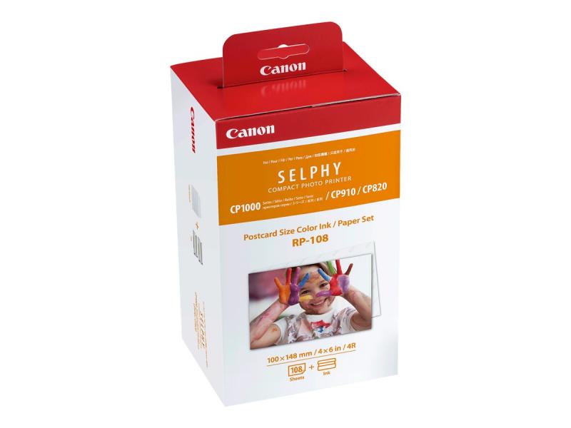 Canon RP108 Value Pack - 2x Kits Tinta  + 108 Folhas  Papel Foto 