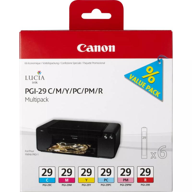 Canon Pgi29kitc Kit - Pgi29c/m /y/pc/pmr
