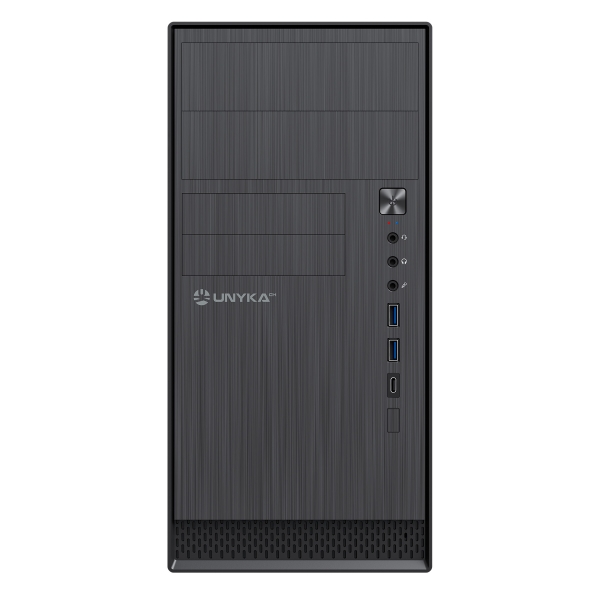 Caixa Torre MicroATX Unykach Aero C12 V2 - Suporta unidades de 3,5