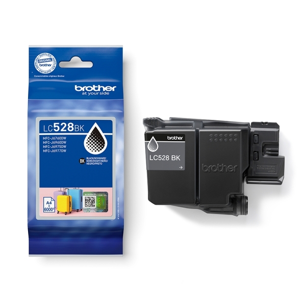 Brother LC528 PRETO  - LC528BK