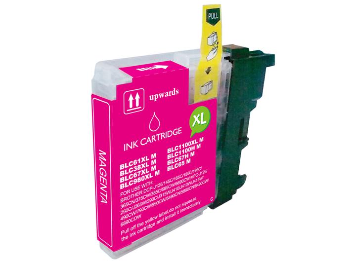 Brother Lc980/ Lc985/ Lc1100 Magenta Compativel