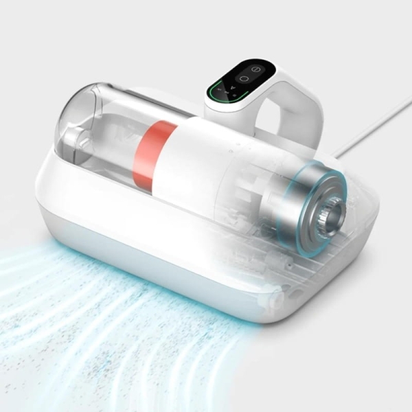 Aspirador Xiaomi Dust Mite Pro 400W - Até 14.000 Pa - Ecrã LED - Desinfeção por Luz UV - Secagem com Ar Quente a 55°