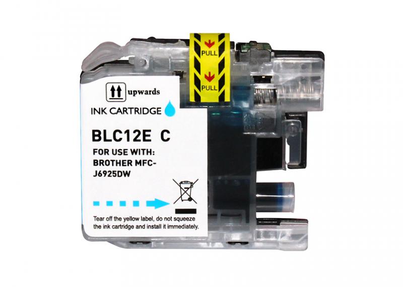 Brother Lc12ec	Azul Alta Capacidade 	Compativel 