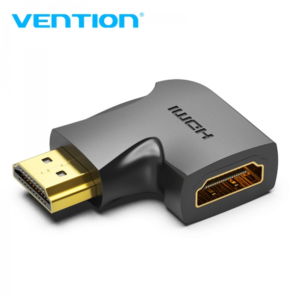 Vention Adaptador HDMI Macho a HDMI Hembra 4K 270º - Cor Preto