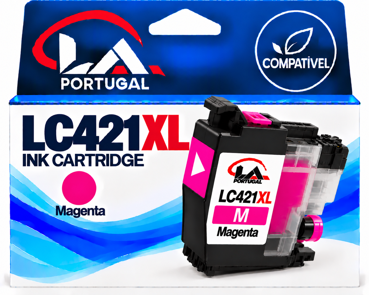 BROTHER  LC421XL  - MAGENTA COMPATIVEL