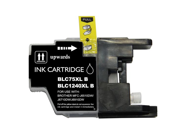 Brother Lc1240/ LC1280 Bk Alta Capacidade Compativel