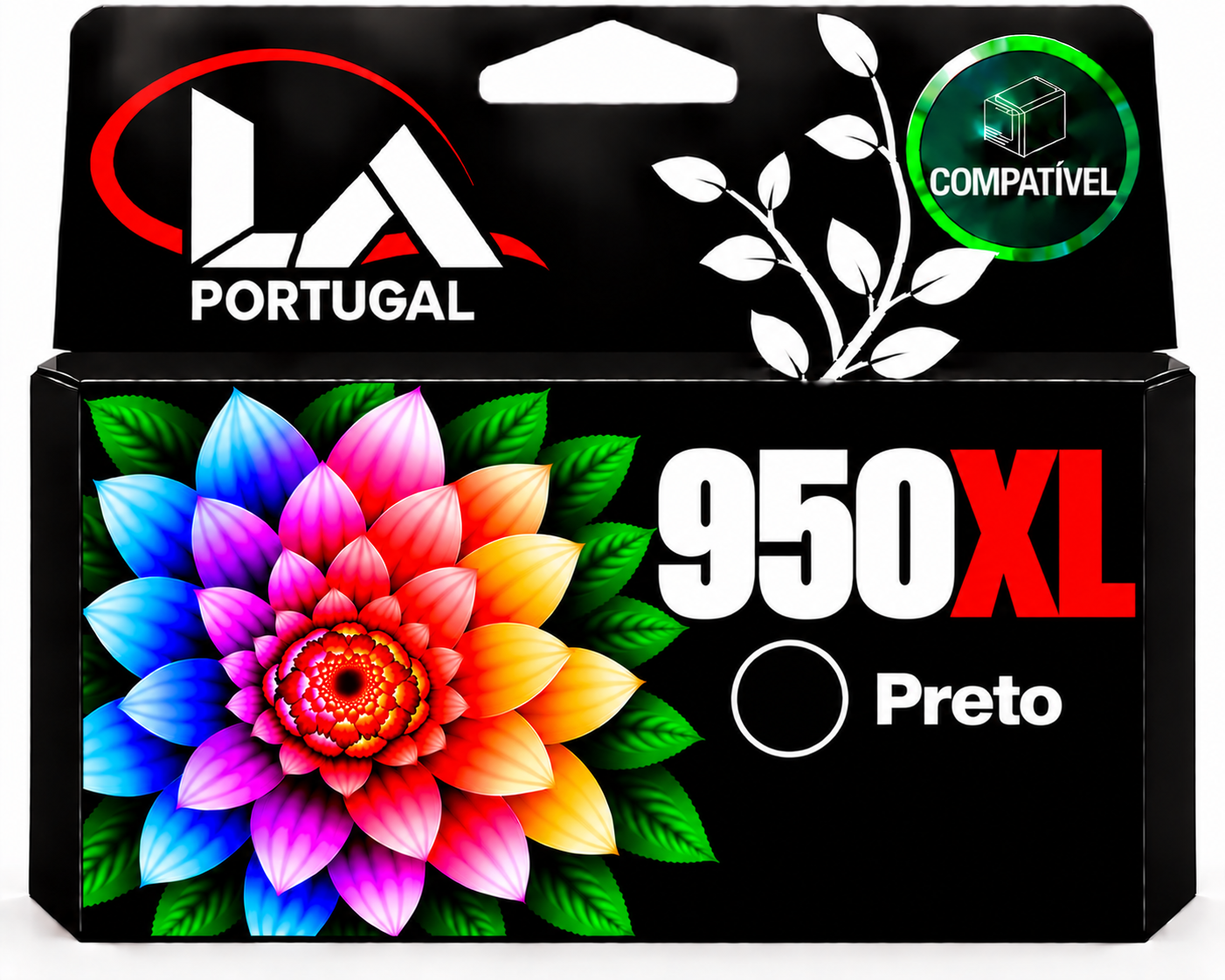 TINTERIO COMPATIVEL COM HP 950XL - PRETO