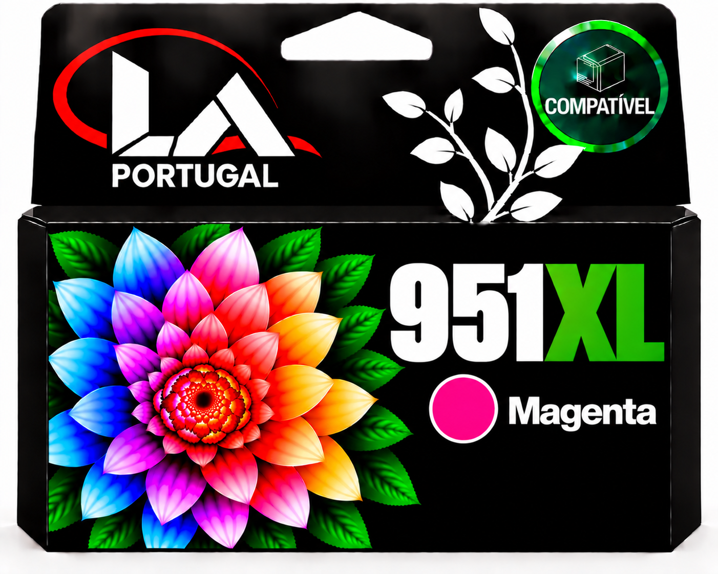 TINTEIRO COMPATIVEL COM HP 951XL - MAGENTA 