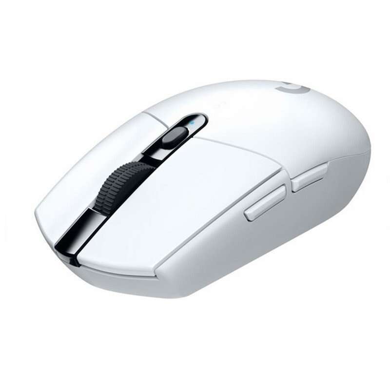Rato USB sem fios Logitech G305 Lightspeed 12000 dpi - 5 botões programáveis ​​​​- Utilização por destros - Branco