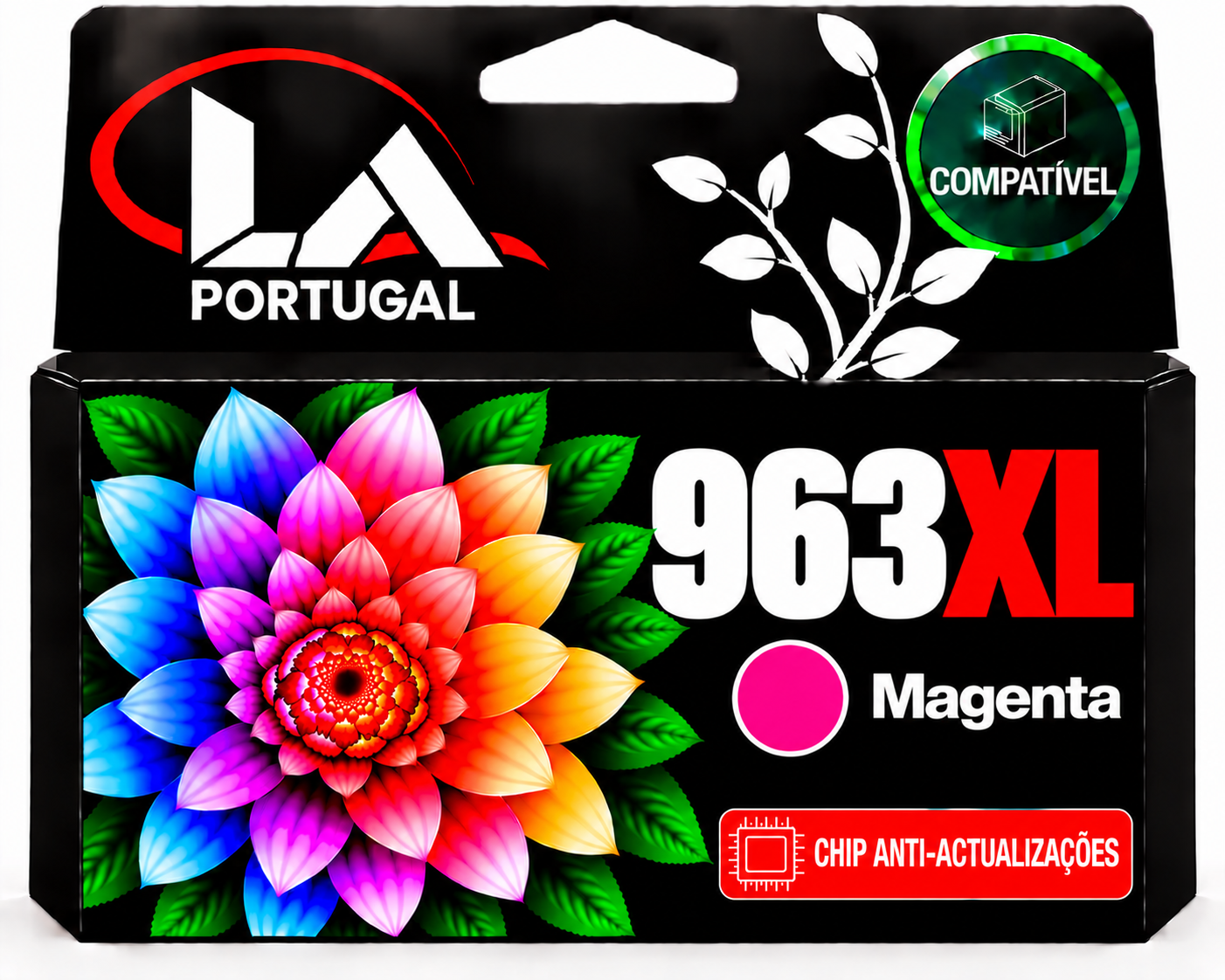 TINTEIRO COMPATIVEL COM HP 963XL - MAGENTA (Chip contra actualizacões)