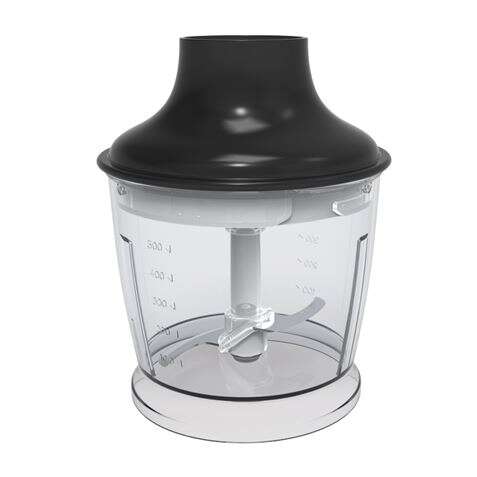 Batedeira Manual Muvip 1200W Aço Inox + Acessórios - 2 Velocidades - Controlo de Velocidade - Corpo em Aço Inox