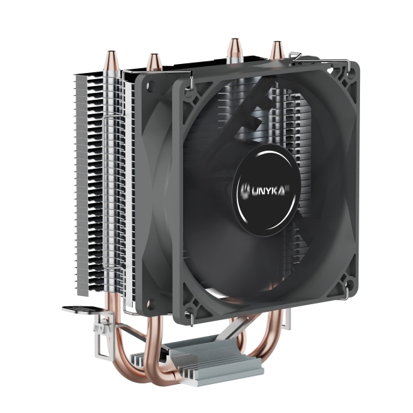 Cooler para CPU Unykach Unycool H20 - Universal Multisocket - Ventoinha de 90mm - Preto