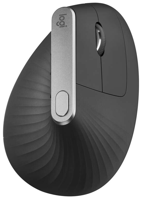 Rato Ergonómico Avançado Logitech MX Vertical 4000 dpi - Ângulo Vertical de 57º - 4 Botões Programáveis ​​​​- Utilização por Destros - Preto