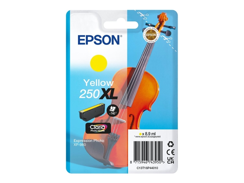 Epson 250XL Amarelo - C13T16P44010