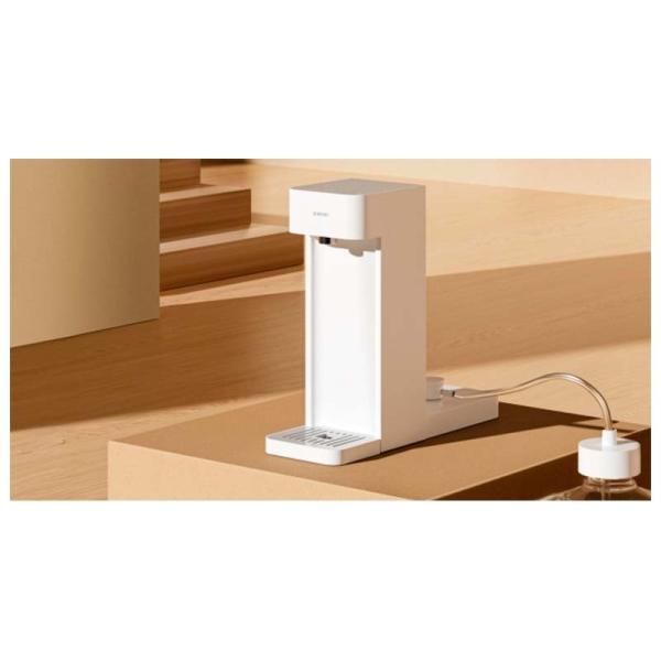 Tubo dispensador de água quente instantânea Xiaomi - Compatível com garrafas de água comuns - Tubo de 110 mm - Fabricado em ABS, PP, Silicone - Branco