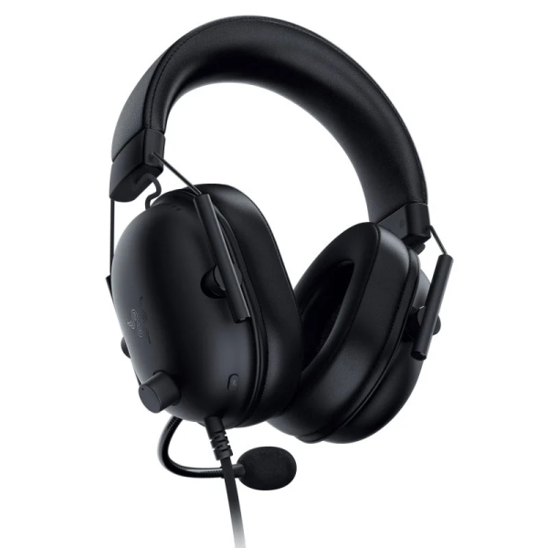 Headset Gamer Razer BlackShark V2 X PS - Microfone Razer HyperClear Cardioide - Som 7.1 - Cancelamento Passivo de Ruído - Licença Oficial PlayStation - Ligação Jack 3.5 - Cor Preto