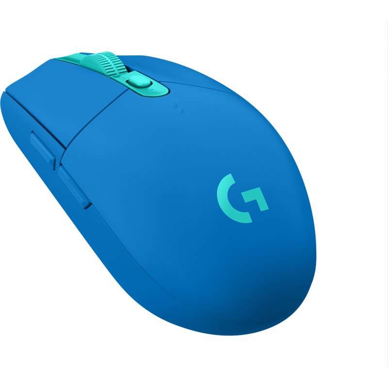 Rato USB sem fios Logitech G305 Lightspeed 12000 dpi - 5 botões programáveis ​​​​- Utilização por destros - Azul