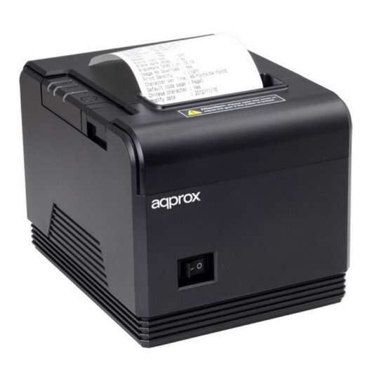 Approx Impressora Termica de Recibos - Resolução 203dpi - Velocidade 200mm/s - USB, RS232 y RJ11 - Auto-Corte y Corte Manual