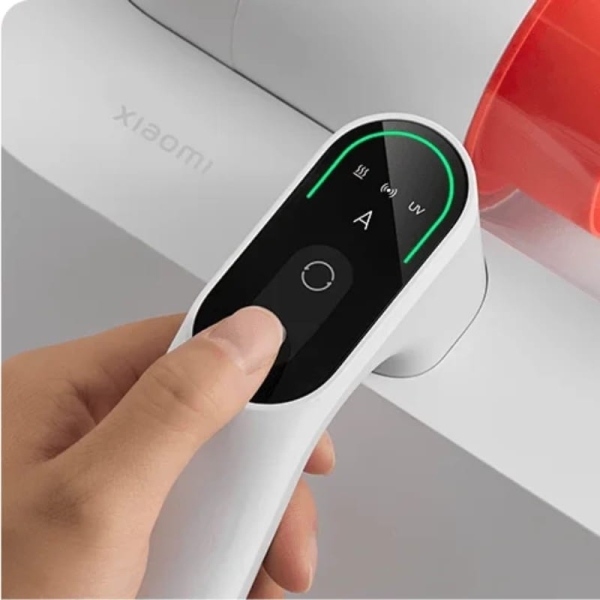 Aspirador Xiaomi Dust Mite Pro 400W - Até 14.000 Pa - Ecrã LED - Desinfeção por Luz UV - Secagem com Ar Quente a 55°