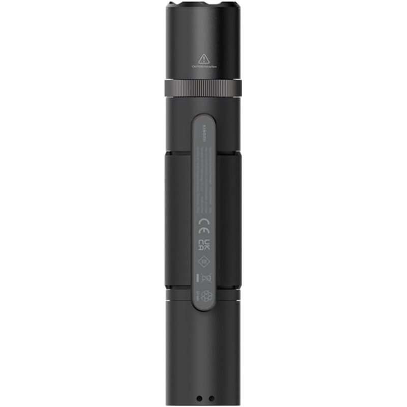 Lanterna Xiaomi Lanterna Multifunções 1000 Lumens - Fixação Magnética - Cortador de Cinto de Segurança e Interruptor de Quebra Janela - Bateria 3100mAh - Cor Preto