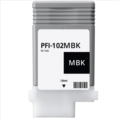 Canon Pfi102mbk Preta Mate Pigmentada Compativel 