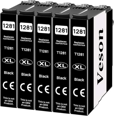 Pack T1281 x 5 unidades Generico