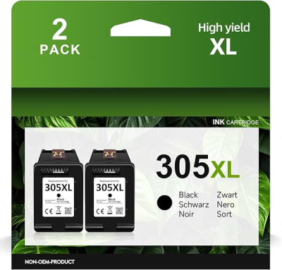 Pack 2 x LA305XL Preto Generico