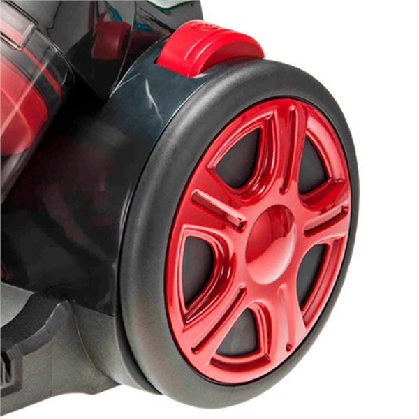 Aspirador ciclónico compacto Muvip AS600 700 W - Filtro HEPA - Depósito de 1,8 L - Cabo de 3 m