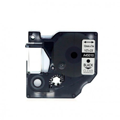 Dymo 45010 Negro/transparente Fita Rotuladora Generica 
