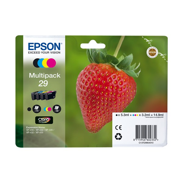 Epson T2986 (29) Pack  4  - C13T29864012