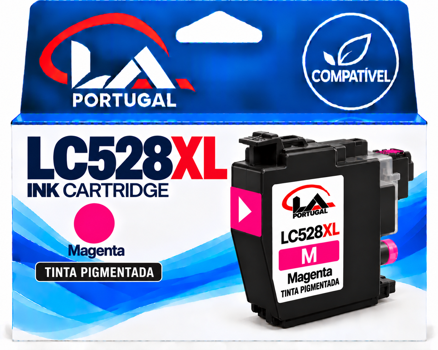 BROTHER LC528XL- MAGENTA COMPATIVEL 