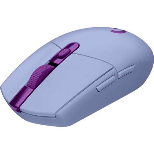 Rato USB sem fios Logitech G305 Lightspeed 12000 dpi - 5 botões programáveis ​​​​- Utilização por destros - Violeta