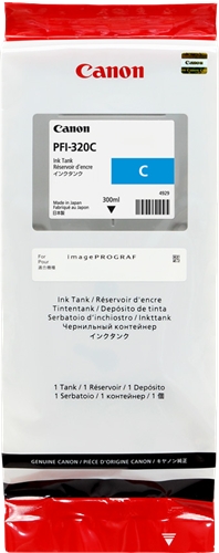 Canon PFI320 Azul