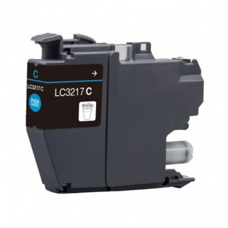 Brother Lc3217 Azul Compativel 