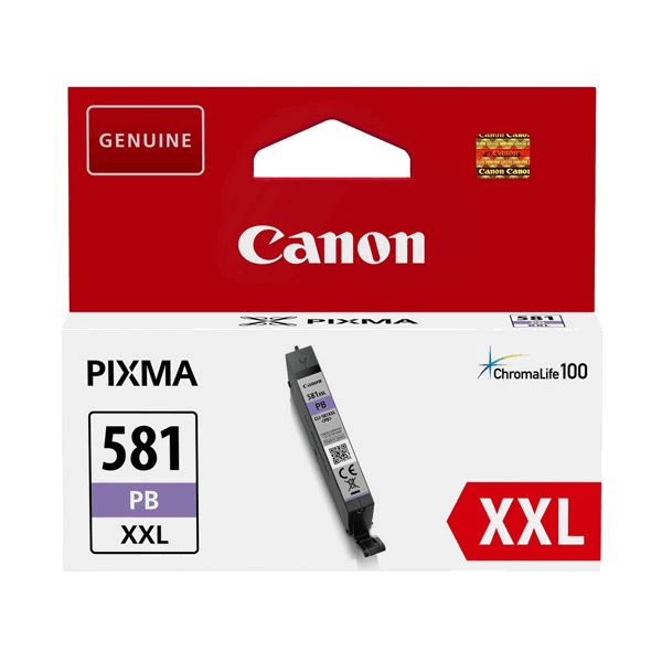 Canon Cli581xxl Azul Photo